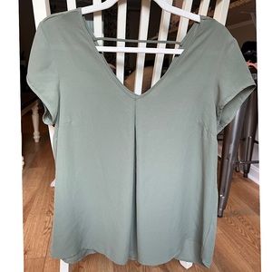Lightweight Short Sleeve Blouse, Size: Large